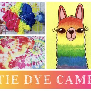Tie Dye Canvas & Crafts Summer Camp    June 15th -18th